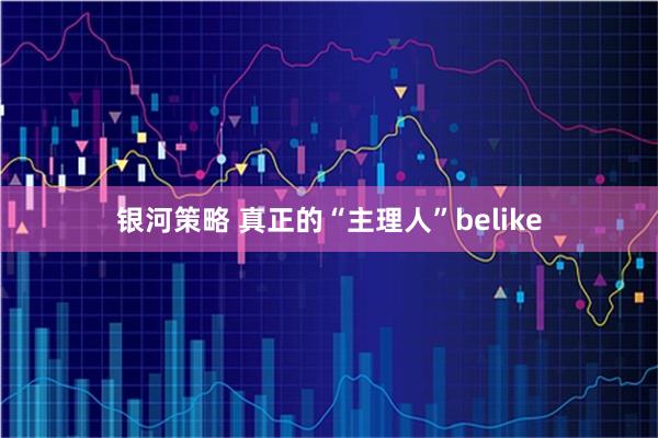 银河策略 真正的“主理人”belike